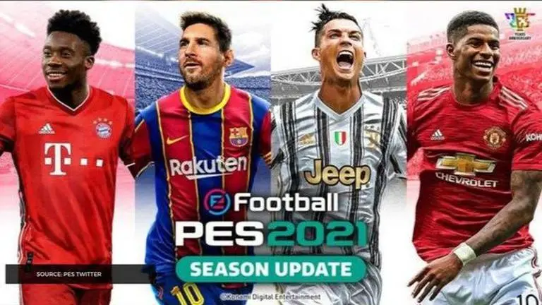 PES 2021 front cover to feature Cristiano Ronaldo & Lionel Messi together for first time PES 2021