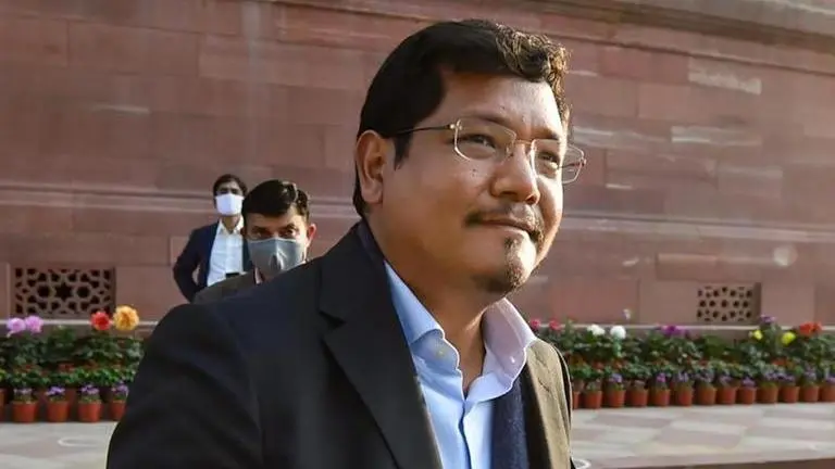 Meghalaya CM stresses importance of good law & order to take forward economic activities in state Meghalaya Chief Minister Conrad K Sangma Meghalaya Chief Minister Conrad K Sangma