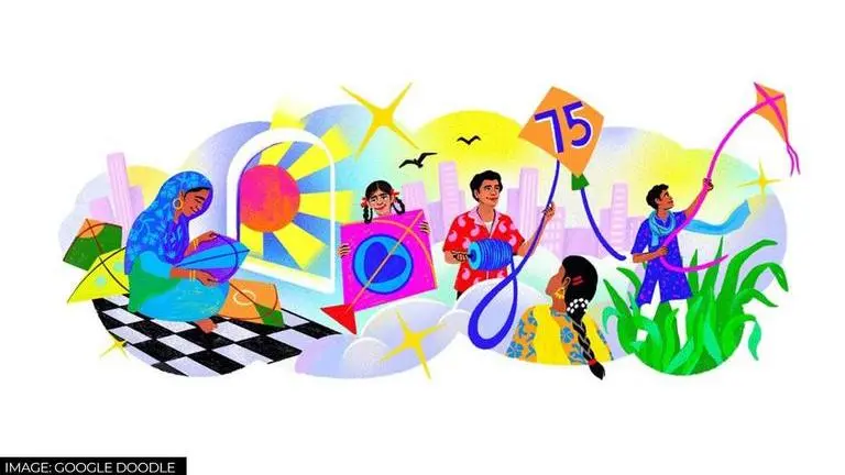 Independence Day 2022: Google Doodle celebrates India's I-Day with Kerala artist's work India Independence Day