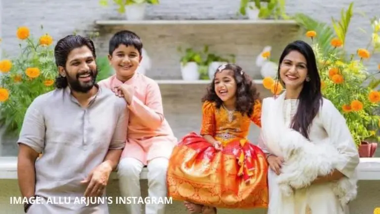 Allu Arjun's Instagram posts that prove he is a doting father; see pics Allu Arjun
