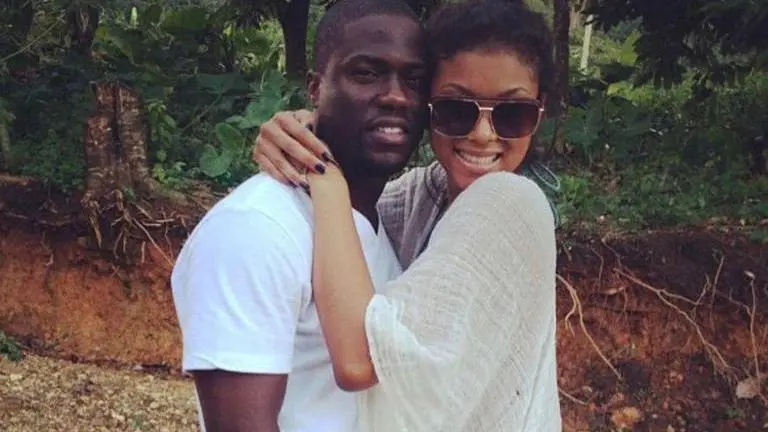 Kevin Hart and wife Eniko Parrish welcome home their baby girl kevin hart and eniko parrish