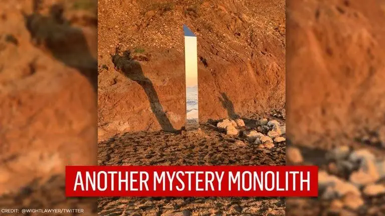 Monolith appears on English island after disappearing from Romania and Utah monolith