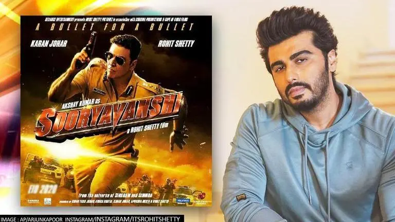 Arjun Kapoor watches 'Sooryavanshi'; says 'it's indeed Happy Diwali for all cinema lovers' Sooryavanshi, Arjun Kapoor