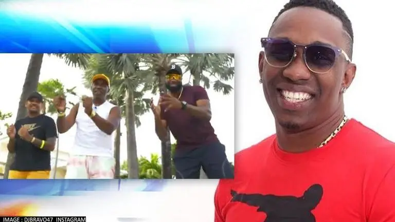 Dwayne Bravo releases song featuring Chris Gayle, Kieron Pollard ahead of T20 WC opener Dwayne Bravo, T20 World Cup, Dwayne Bravo Song, Chris Gayle, Kieron Pollard, Sunil Narine, Fabian Allen, Andre Fletcher, West Indies World Cup squad,