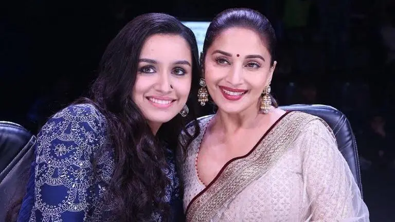 Shraddha Kapoor dresses like Madhuri Dixit's popular character in viral photos Shraddha Kapoor