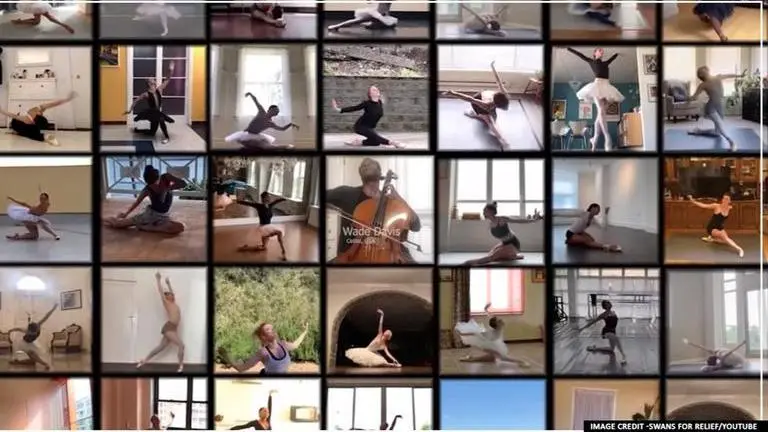 COVID-19: 32 ballerinas virtually perform together to raise funds for out of work dancers COVID-19: 32 ballerinas virtually perform together to help out of work dancers