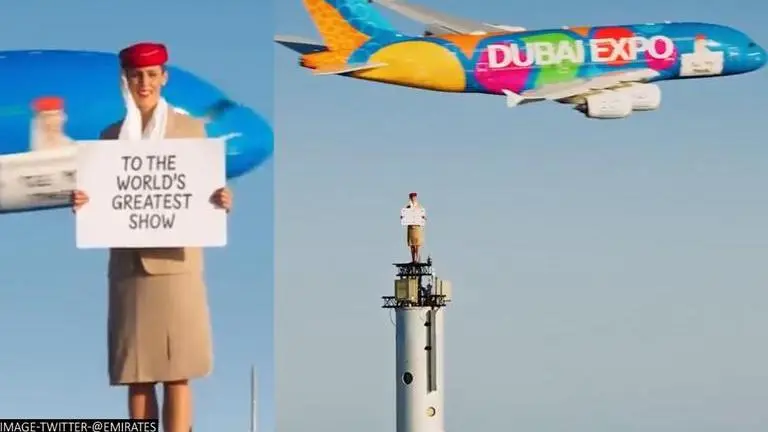 Emirates recreates viral Burj Khalifa commercial but this time featuring A380 airplane too Emirates