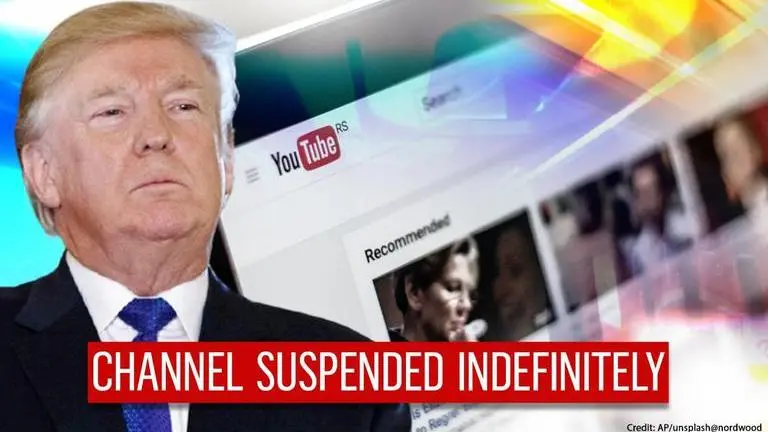 YouTube ban: Google extends suspension of Donald Trump's channel 'indefinitely' YouTube