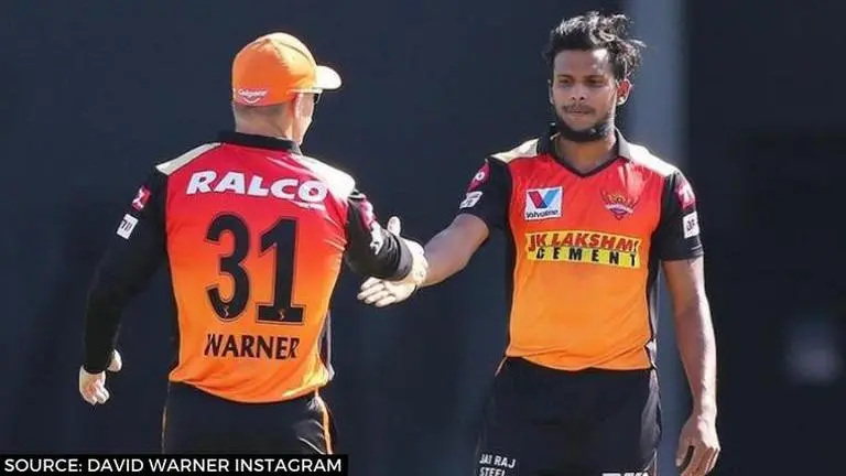 David Warner wins fans over with special post for Hyderabad IPL teammate T Natarajan David Warner