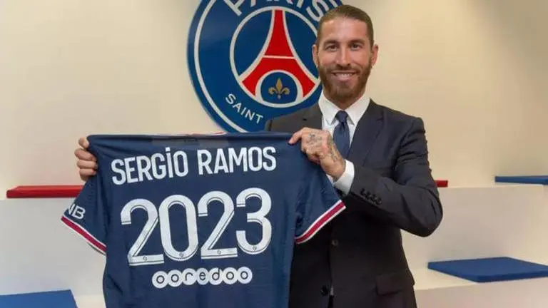 Will Sergio Ramos make his debut against Manchester City? 35-year old named in squad PSG's Sergio Ramos