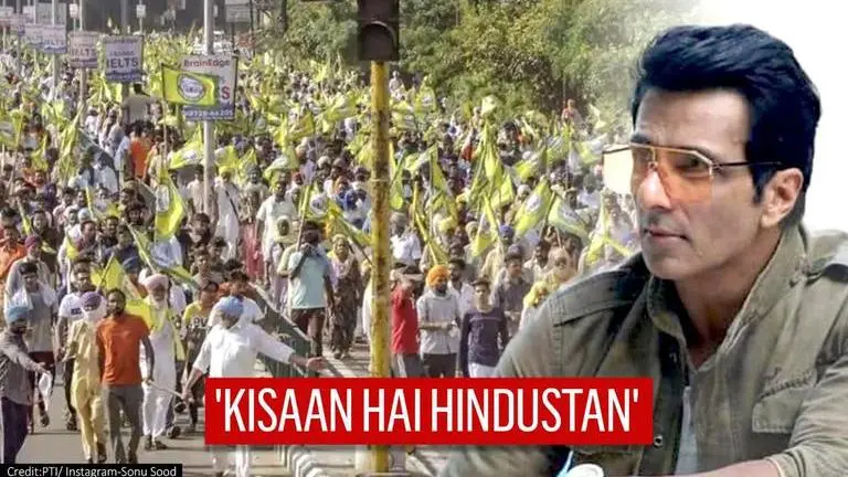 Sonu Sood says 'A farmer's status is not less than parents' amid ongoing protest Sonu Sood