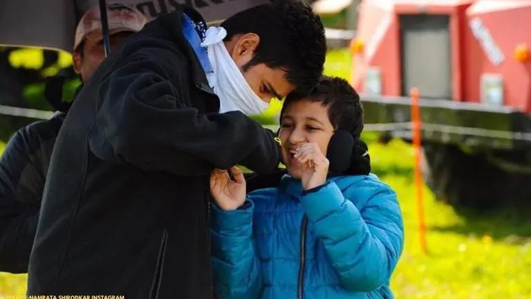 Mahesh Babu's wife Namrata shares adorable 'candid' moments of the actor with his kids Mahesh Babu