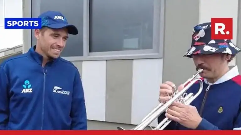 NZ vs ENG: New Zealand players show their class again, fix England fans broken trumpet Barmy Army