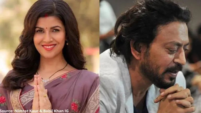 Nimrat Kaur pays tribute to 'The Lunchbox' co-star Irrfan Khan on 1st death anniversary Nimrat Kaur & Irrfan Khan IG