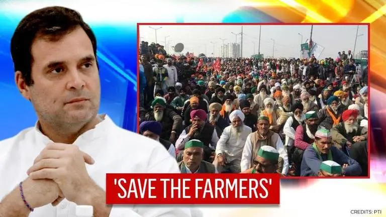 Rahul Gandhi tweets out support to farmers from Italy while Centre schedules talks Rahul Gandhi