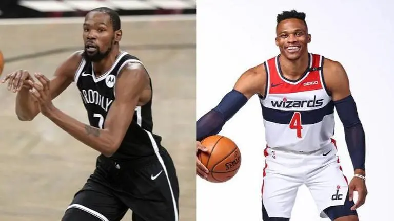 Former teammates Kevin Durant, Russell Westbrook exchange words after preseason game Kevin Durant