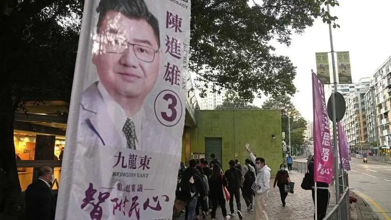 Hong Kong public gears up to vote amid new election laws enacted by Beijing Hong Kong