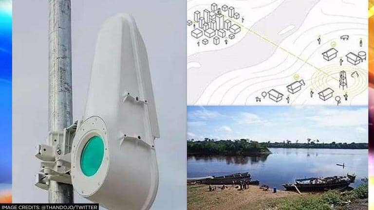 Google uses light beams to transmit 20gbps internet data across Congo ...