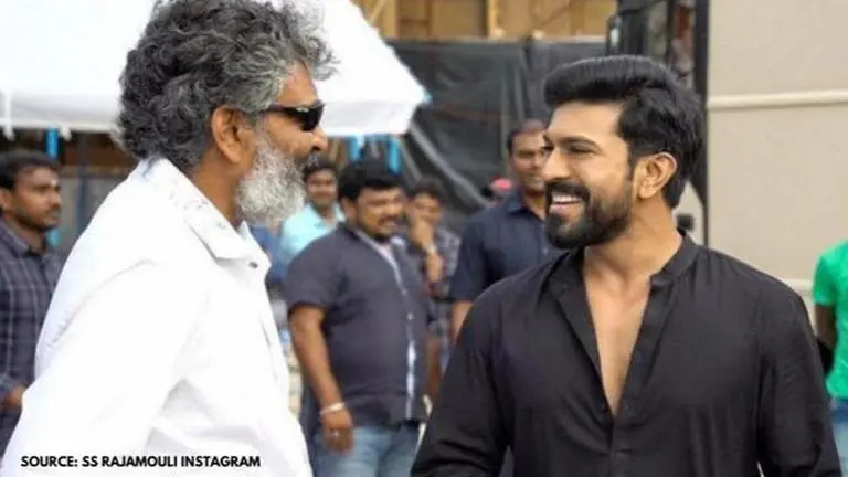 Ram Charan sends virtual birthday wishes to SS Rajamouli, calls him his 'mentor and guru' Ram Charan