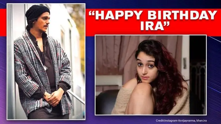 Vijay Varma’s birthday wish for 'Eater of the Maggi' Ira Khan is full of ‘fun & adventure’ Vijay Varma