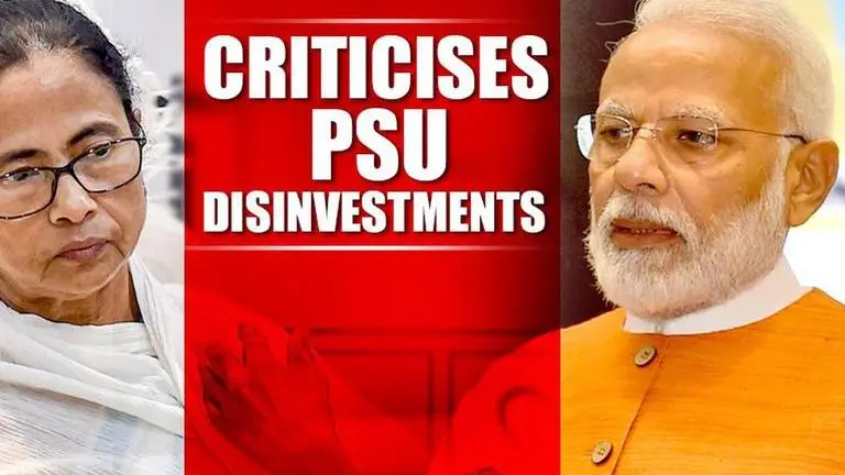 Mamata slams Centre's disinvestment plans, asks PM to speak to economists Mamata