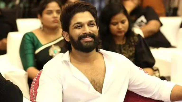 Allu Arjun leaks fiery Pushpa 2 dialogue at Baby success meet | Watch allu arjun