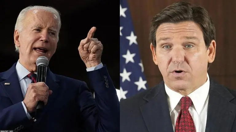 Biden turns troll mode on, pokes fun at Ron DeSantis' 2024 presidential announcement DeSantis, Biden