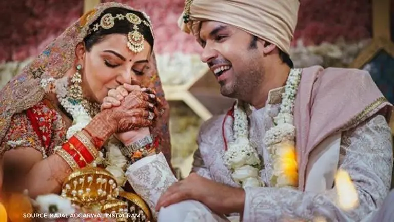 Kajal Aggarwal shares heartwarming pictures with husband Gautam Kitchlu Kajal Aggarwal