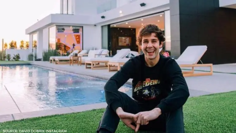 David Dobrik returns to YouTube after a gap of 11 months to flaunt his new mansion david dobrik