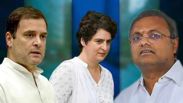 Rahul Gandhi, Priyanka Gandhi Vadra visit Tihar Jail to meet P Chidambaram Rahul Gandhi