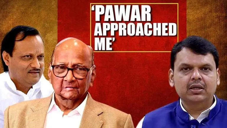 Fadnavis reveals 'Ajit Pawar approached us, informing Sharad Pawar of BJP-NCP alliance' Fadnavis