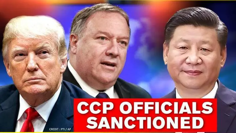 US sanctions 3 Chinese officials responsible for gross human rights abuses in Xinjiang US