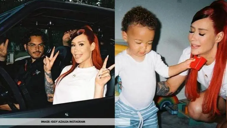 Iggy Azalea rings in 31st birthday with her crew and son Onyx; debuts new hairdo! See pics Iggy Azalea