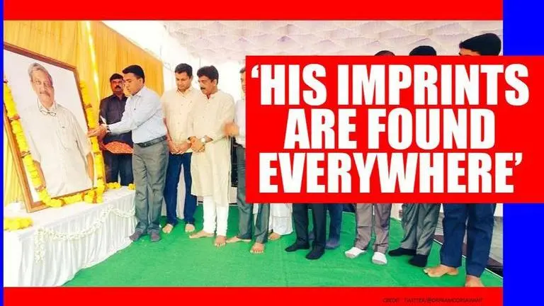 'Miss him every day': Goa CM Pramod Sawant remembers Manohar Parrikar on death anniversary Goa