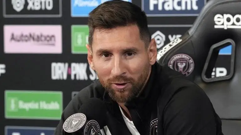 Messi speaks publicly for 1st time since joining Inter Miami and says he’s happy with his choice Lionel Messi