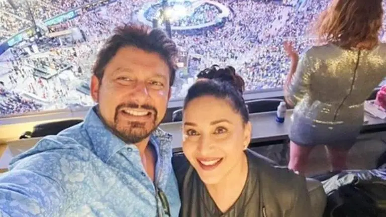 Madhuri Dixit attends Beyonce's California concert with husband Shriram Nene | Watch Madhuri Dixit