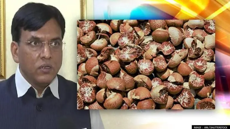 Mansukh Mandaviya to hold panel discussion with FSSAI on prohibition of betel nuts Mansukh Mandaviya