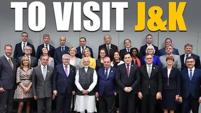 Bureaucrat, poet, journalist among 28-member EU delegation visting J&K EU