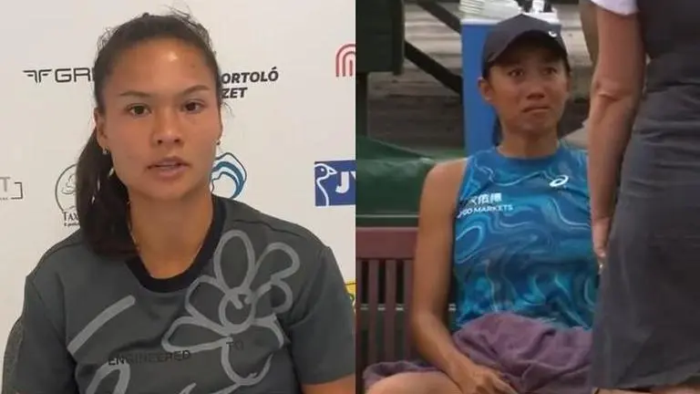 'I am extremely sorry': Amarissa Toth apologises to Zhang Shuai for unsporting behaviour Amarissa Toth, Zhang Shuai