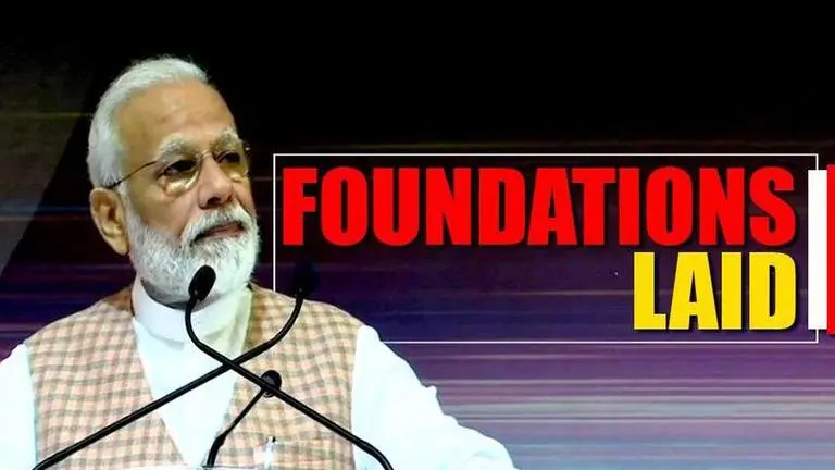PM Modi lays Foundation stones for 3 new Metro Lines in Mumbai PM Modi