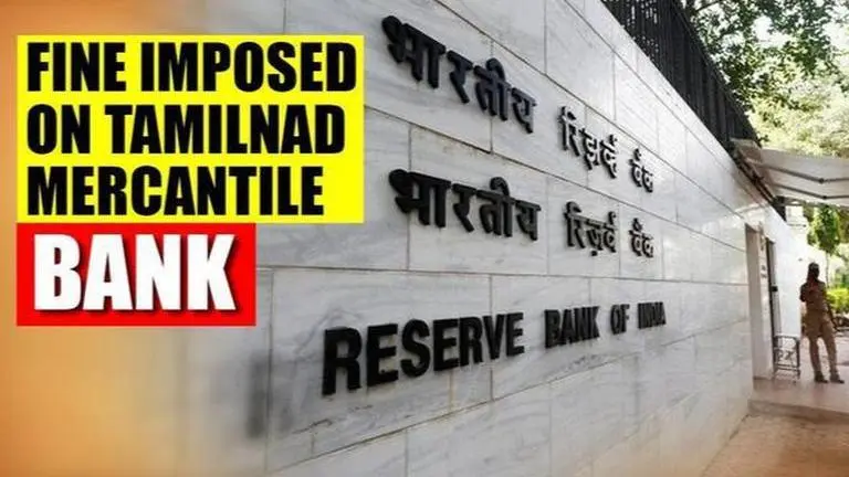 RBI imposes Rs 35 lakh fine on Tamilnad Mercantile Bank RBI