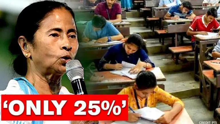 'Only 25% in state appeared for JEE exam due to COVID-19': Mamata Banerjee slams Centre JEE