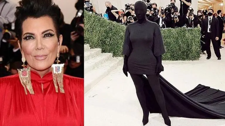 Kris Jenner reveals Kim Kardashian 'couldn't see & breathe' in her all-black Met Gala look Kris Jenner
