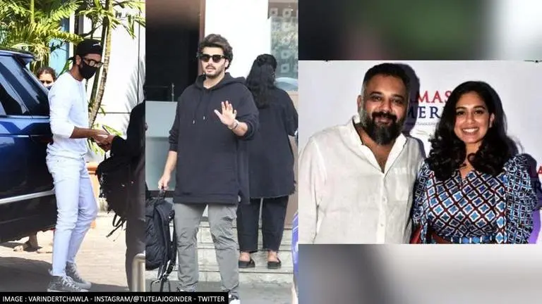 Ranbir Kapoor, Shraddha Kapoor, Arjun at airport as depart for Luv Ranjan's wedding ranbir kapoor