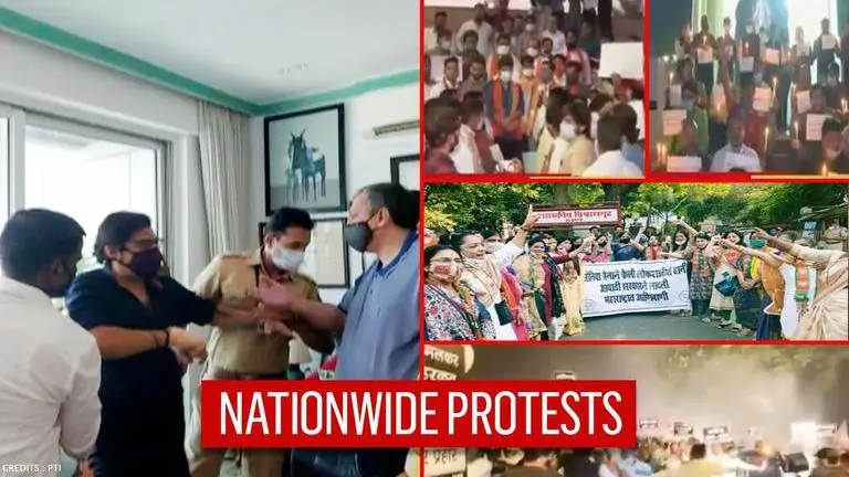 From Bhopal, Jammu to Delhi: Protests erupt across nation against Arnab Goswami's arrest Arnab Goswami