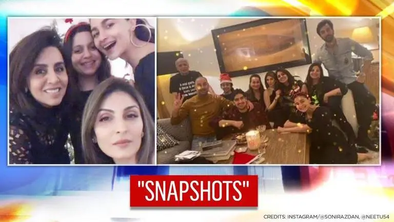 Ranbir Kapoor-Alia Bhatt & their families celebrate 'crazy Christmas Carnival'; see pics Ranbir Kapoor-Alia Bhatt & their families celebrate 'crazy Christmas Carnival'; see pics