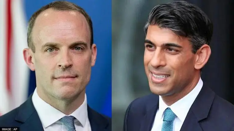 Boris Johnson govt's Deputy PM Dominic Raab backs Rishi Sunak for UK PM after Liz Truss Dominic Raab
