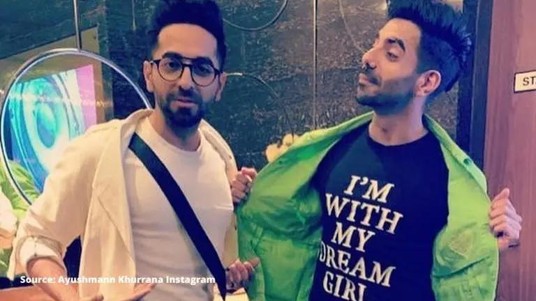 Ayushmann Khurrana shares childhood picture of Aparshakti Khurana dressed as Lord Shiva Ayushmann Khurrana