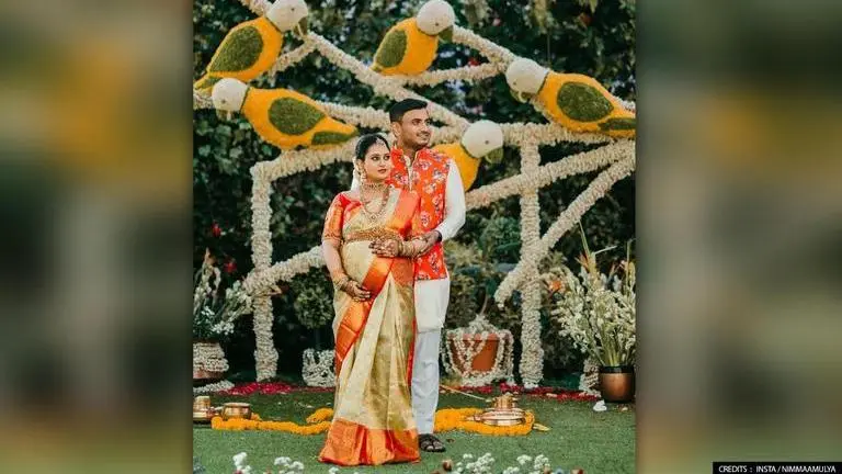 Kannada actor Amulya welcomes twins; husband Jagdish R Chandra confirms news; See pic Amulya