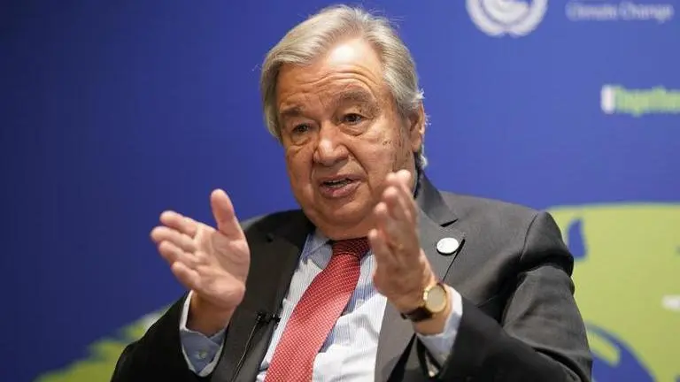 UN chief at COP27 urges 'biggest polluting countries' China & US to work together